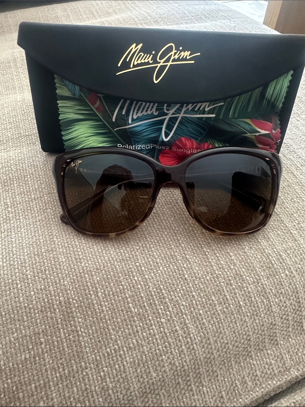 Maui Jim Starfish Tortoise Shell Sunglasses with Brown Lenses